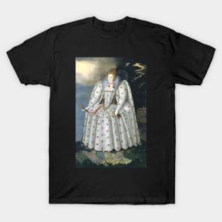 Queen Elizabeth I ('The Ditchley portrait') by Marcus Gheeraerts the Younger T-Shirt